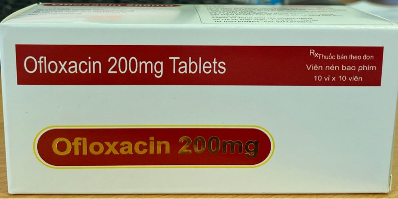 Ofloxacin 200mg (H*10vỉ*10viên) - MTV 120 Armephaco