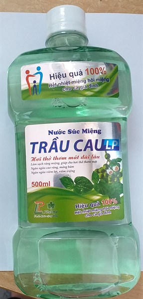 Nước súc miệng trầu cau LP 500ml - Viheco
