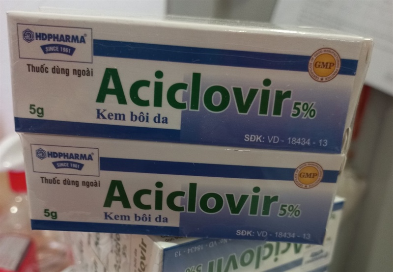 Aciclovir 5% 5g - HD Pharma