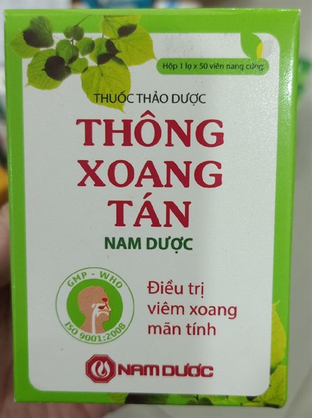 Thông xoang tán (Lọ*50viên) - Nam Dược