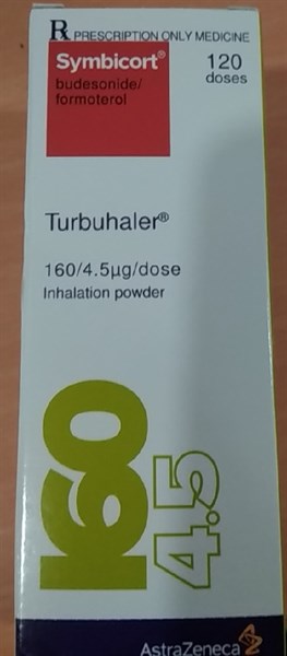 Symbicort Turbuhaler 160/4.5 (H*120liều) - Sweden