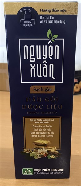 Dầu gội nguyên xuân sạch gàu 250ml - Hoa Linh