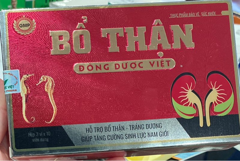 Bổ thận Đông Dược Việt (Hộp 3 vỉ x 10 viên) - Đông Dược Việt