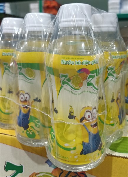 Zozo chanh (Bù nước) (Kiện 24 chai) - Quốc Gia