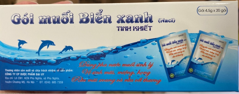 Gói muối biển xanh (H*20gói) - Tâm Việt