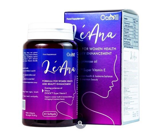 Viên uống Léana Ocavill hỗ trợ cân bằng nội tiết tố (Lọ 60 viên) - Bulgaria