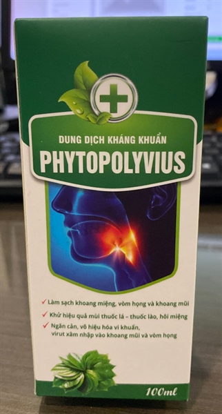 Dung dịch kháng khuẩn Phytopolyvirus 100ml - Dược Liệu HN
