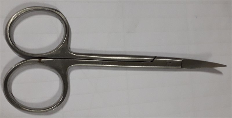 Kéo cong nhọn 10,5cm (Kéo cắt chỉ) - Gold Tier/Pakistan