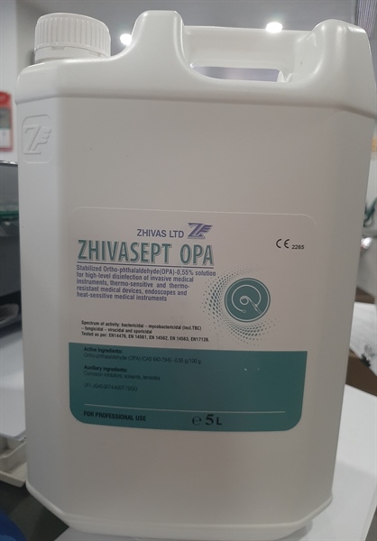 Dung dịch khử khuẩn mức độ cao Zhivasept OPA 5 Lít - Zhivas/Bungaria