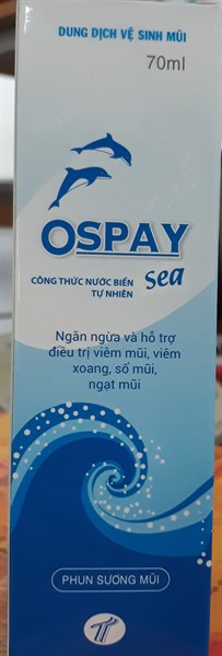 Dung dịch vệ sinh mũi OSPAY sea 70ml - Trường Thọ