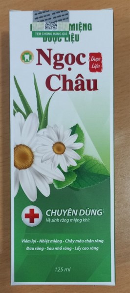 Nước súc miệng dược liệu Ngọc Châu 125ml - Hoa Linh