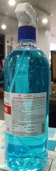 Dung dịch xịt kháng khuẩn An Tâm 1lít - Thành Công 2