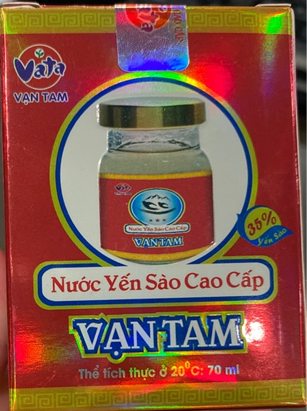 Nước Yến sào cao cấp Vạn Tam 70ml - Thế Giới Xanh