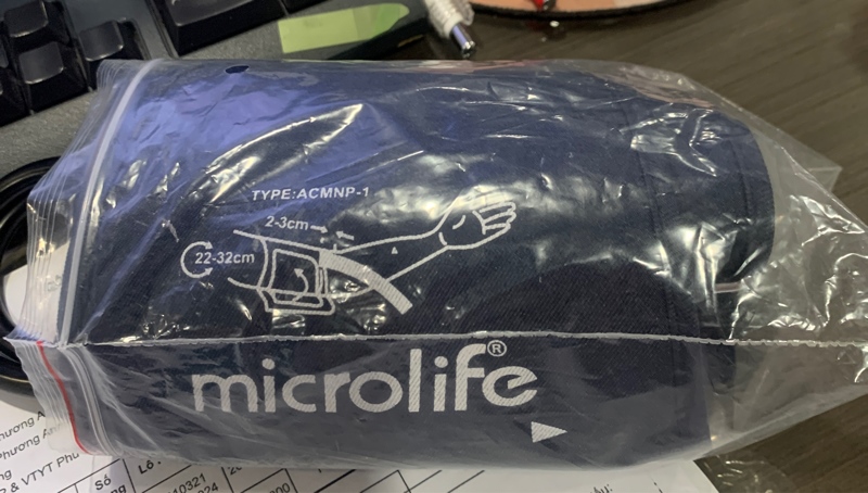 Bao quấn máy huyết áp cơ Microlife ACMNP-1 (cho máy BP AG1-20)