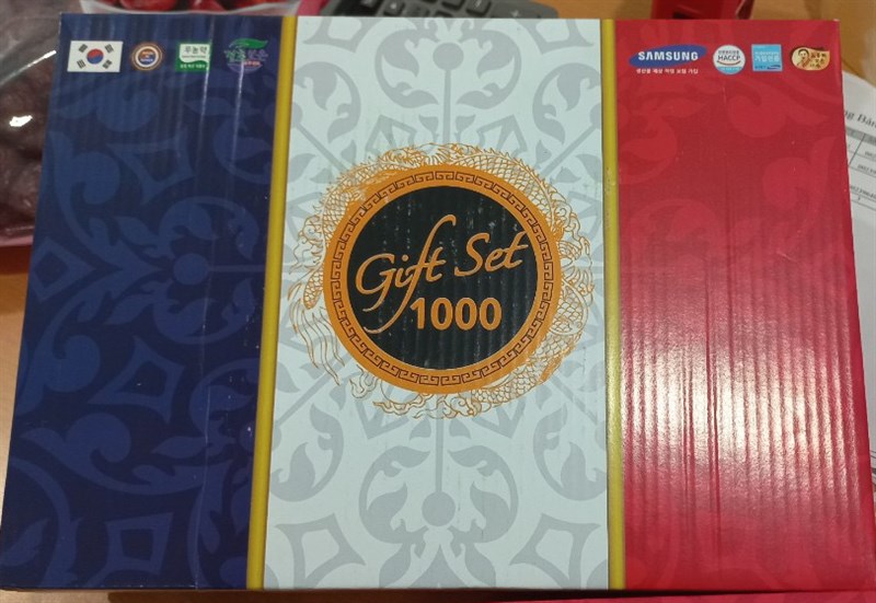 Táo đỏ khô Hàn Quốc (Hộp 1kg) - Korea