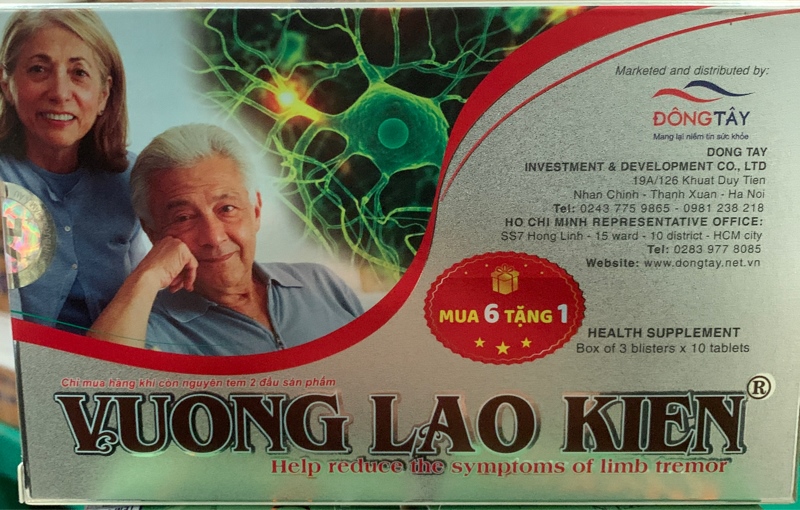 Vương lão kiện ( Hộp 3vỉ x 10viên ) - NPP Đông Tây