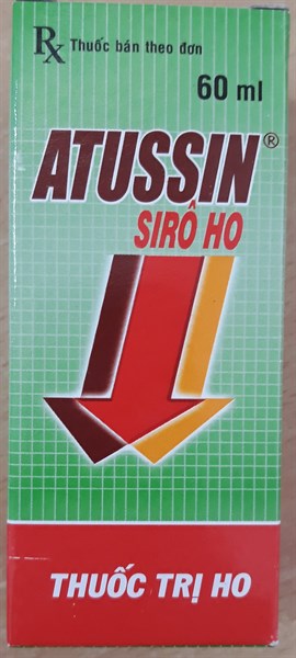 Thuốc trị ho Atussin 60ml - United Pharma VN