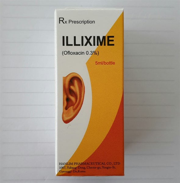 illixime (ileffexime) (ofloxacin 0,3%) tai 5ml - Hàn Quốc