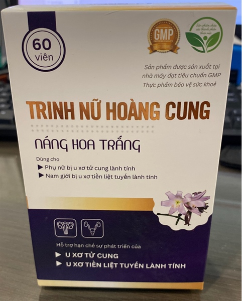 Trinh nữ hoàng cung - Náng hoa trắng (Lọ 60 viên) - Dược Liệu HN