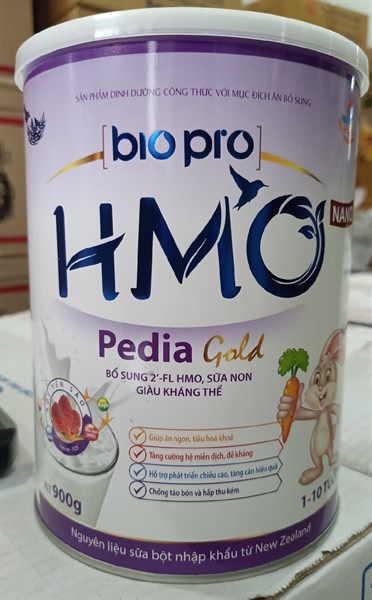 Sữa Biopro HMO Nano pedia gold Nanofood (1 - 10 tuổi) 900g