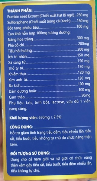 Viên TĐ LP (Tiểu đêm) (Lọ*60viên) - Liên Phong 2