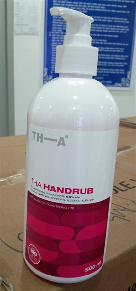 TH - A Handrub 500ml (Dung dịch sát khuẩn tay nhanh) - Tân Hương