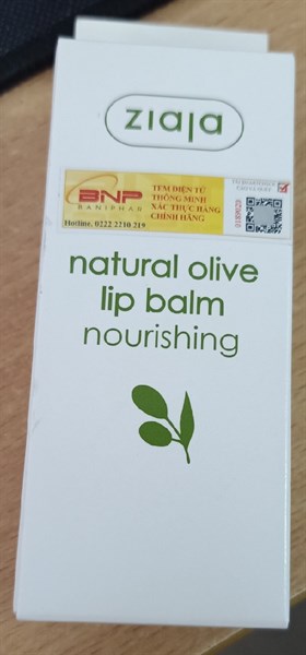 Son dưỡng môi Oliu 10ml (Natural olive lip balm) - Ba Lan 2