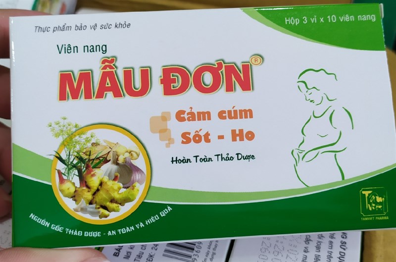 Viên nang mẫu đơn (H*3vỉ*10viên) - Đại Uy