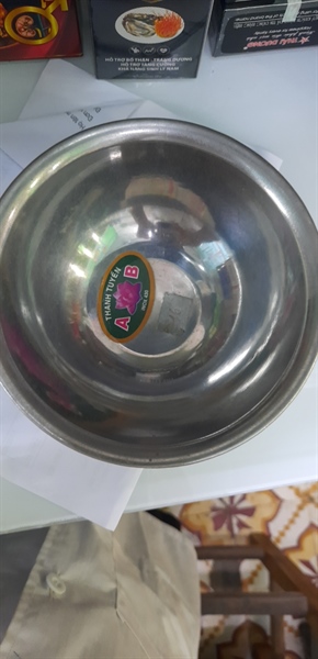 Bát inox phi 16 (Bát đựng dd 600ml)