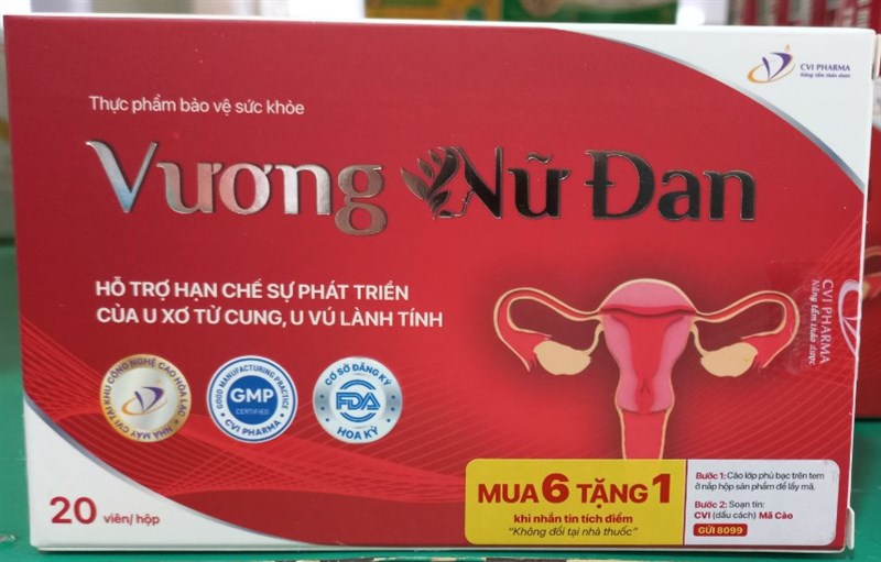 Vương nữ đan (H*20viên) - CVI