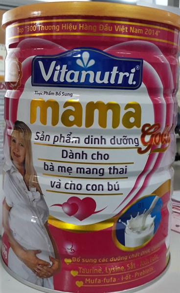 Vitanutri Mama gold (Dinh dưỡng cho bà mẹ mang thai và cho con bú) 900g - Hoàng Trung Kha