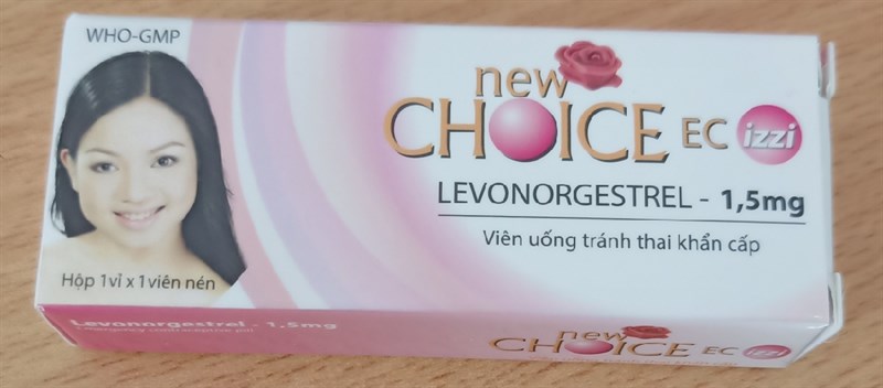Tránh thai khẩn cấp Newchoice - EC izzi 1,5mg (H*30hộp bé*1viên) - Nam Hà 2