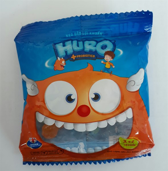 Kẹo dẻo lợi khuẩn Huro (Gói*24gr) - Polvita