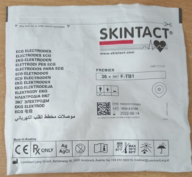 Giấy dán điện cực skintact (Túi*30cái) - Austria