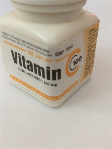 Vitamin C (Lọ*100viên) - Quảng Bình