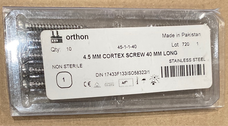 Vít cứng 4.5 dài 40.0mm - Pakistan