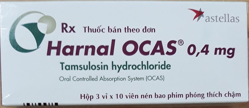Harnal Ocas 0,4mg (Thuốc điều trị phì đại tuyến tiền liệt) (H*3vỉ*10viên) - PP Vimedimex
