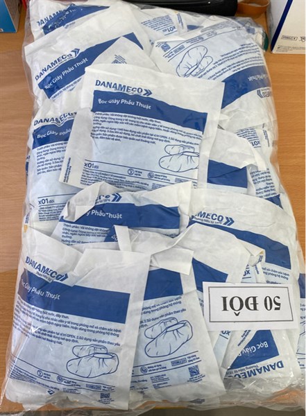 Bao giầy (Bọc giày phẫu thuật) (Bịch 50 đôi) - Danameco