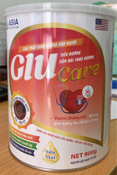 Sữa Nutri Glu Care 850g (Cho người bệnh tiểu đường, tiền đái tháo đường) - Asia