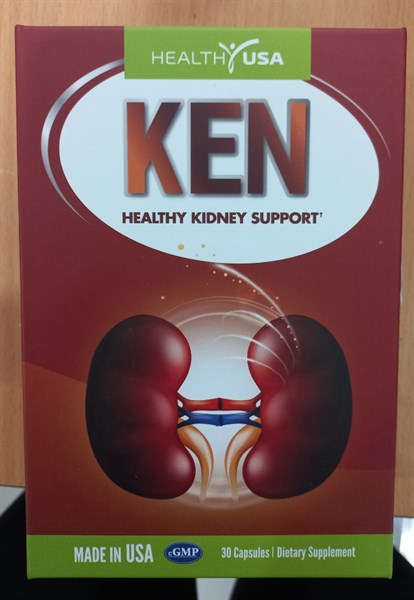 KEN (Bổ thận, hết tiểu đêm) (Lọ*30viên) - Healthy USA