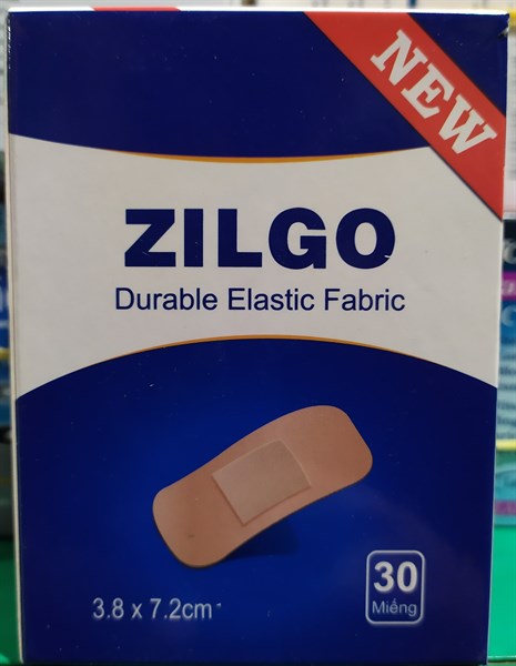 Băng dính cá nhân Zilgo 3.8 *7.2cm (H*30miếng) - NPP Nam Hà