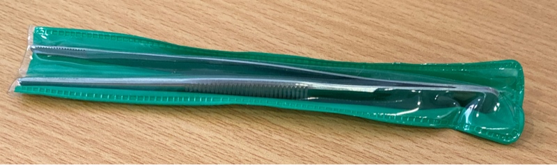 Nỉa không mấu 14cm (Phẫu tích không mấu 14,5cm) - Goldtier/Pakistan