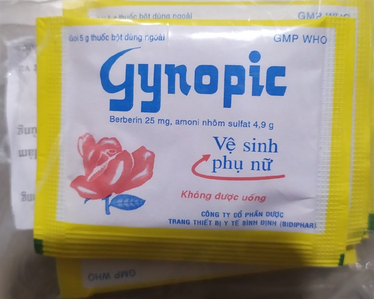 Vệ sinh tải (Gynopic) (B*40túi*10gói) - Bình Định
