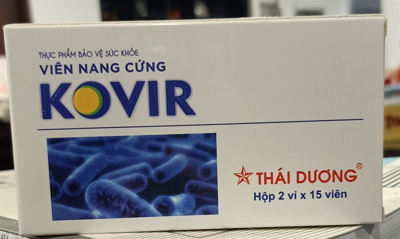 Viên nang cứng Kovir (H*2vỉ*15viên) - Sao Thái Dương