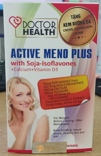 Viên nội tiết nữ Active meno plus (Hộp 4 vỉ x 15 viên) - Germany (Cospharm)