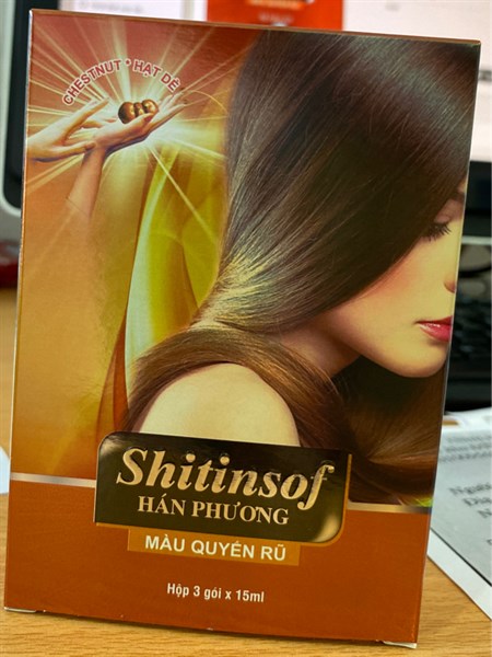 DG Shitinsof hán phương - màu quyến rũ (H*3gói*15ml) - Hoàng Hương