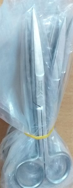 Kéo thẳng nhọn 14cm - Everbest/Pakistan