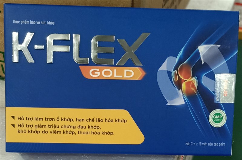 K - Flex Gold - Xương khớp (H*3vỉ*10viên) - Nasaki