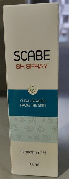 Xịt ghẻ Scabe SH Spray 100ml - Song Hân