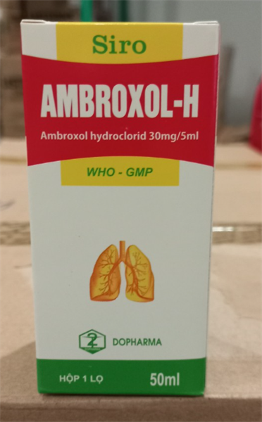 Ambroxol - H (30mg/5ml) 50ml - Dopharma